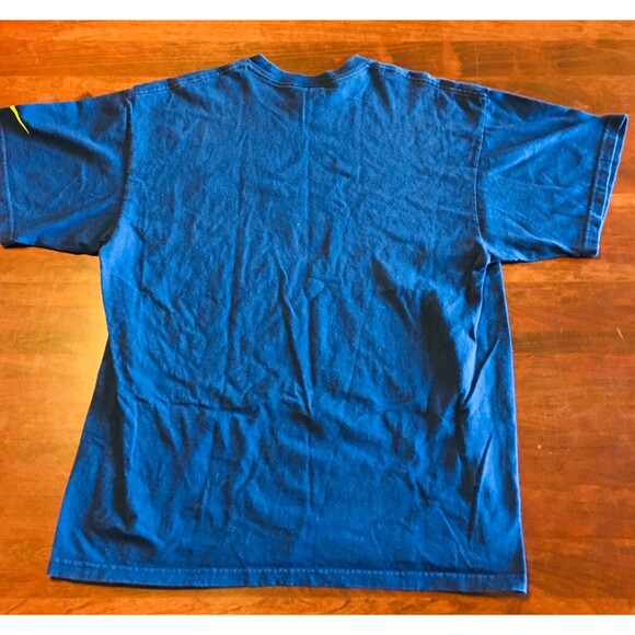 Vintage 90's University of Michigan Nike Just Do It Center Swoosh T  Shirt - L - Picture 6 of 7